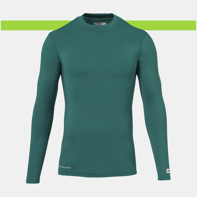 Sottomaglia elasticizzata Uhlsport Distinction Colors verde laguna