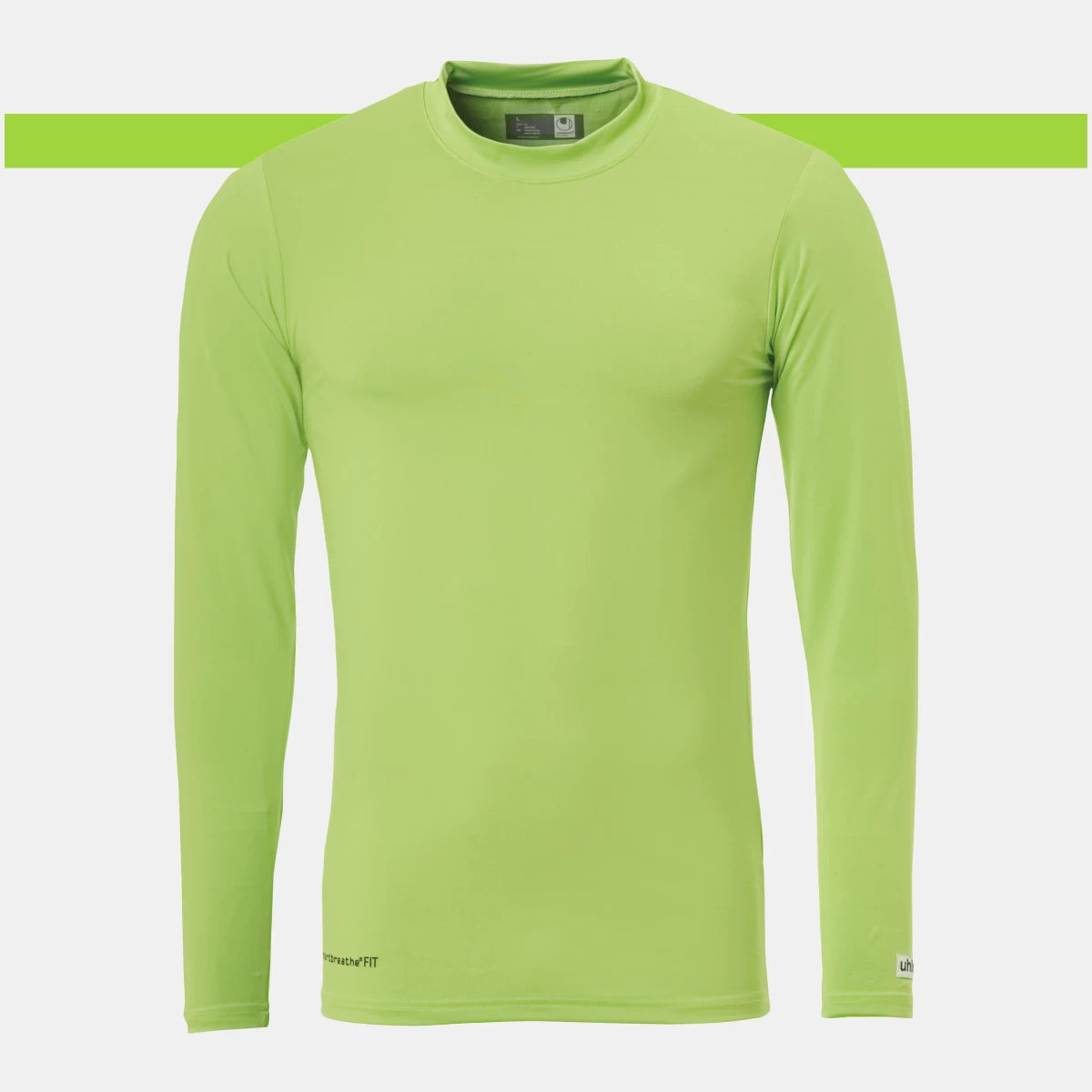 Sottomaglia elasticizzata Uhlsport Distinction Colors verde fluo