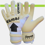 Guanti da portiere Reusch Legacy Arrow Gold X bianchi