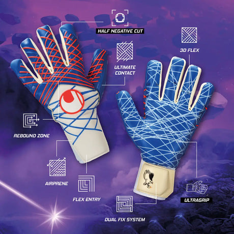 Guanti da portiere Uhlsport Prediction Ultragrip HN Maignan caratteristiche