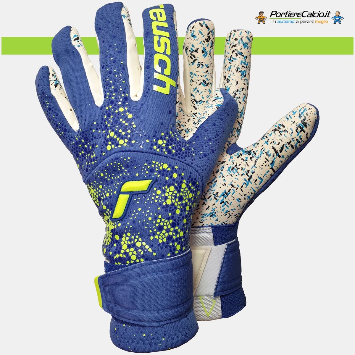 Reusch Guanti Calcio Pure Contact Fusion Verde Arancio Uomo - Acquista  online su Sportland